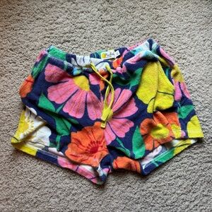 Boden Printed Towelling Shorts